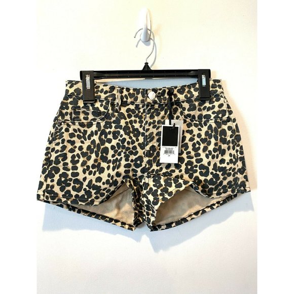 NWT Juicy Couture Black Label Tan Leopard Print - Picture 7 of 7